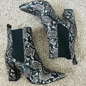 Steven Madden boots.